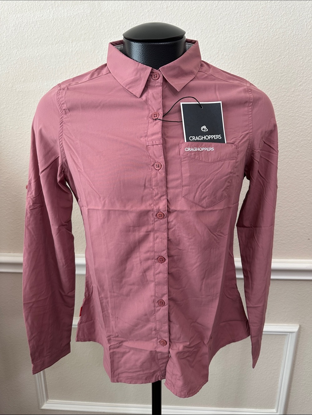 Craghoppers NOSILIFE BARDO LONG SLEEVE SHIRT - Cassis